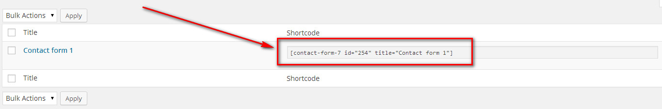 contact-form-shortcode